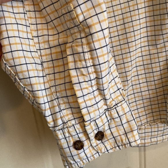 Woolrich mens XL 100% cotton button down shirt Midweight cooler weather classic - Picture 5 of 10